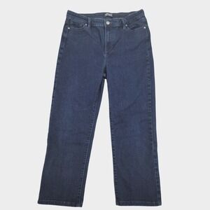 Buffalo David Bitton Jeans Womens 30x24 Dark Blue Excellent Straight Leg Stretch